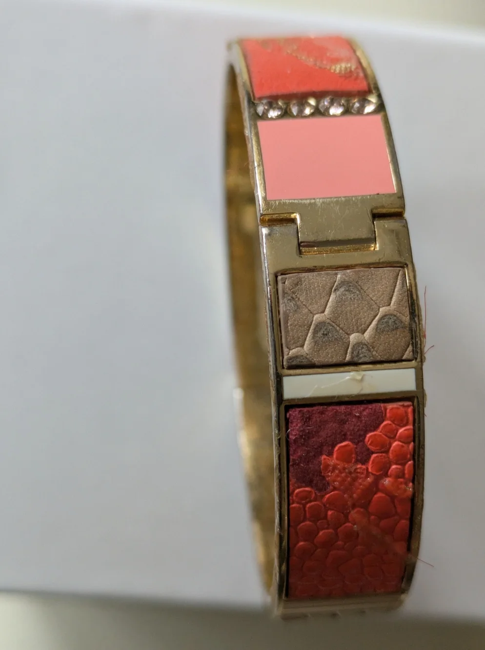 Henri Bendel Hinged Bangle Bracelet - Picture 10 of 14